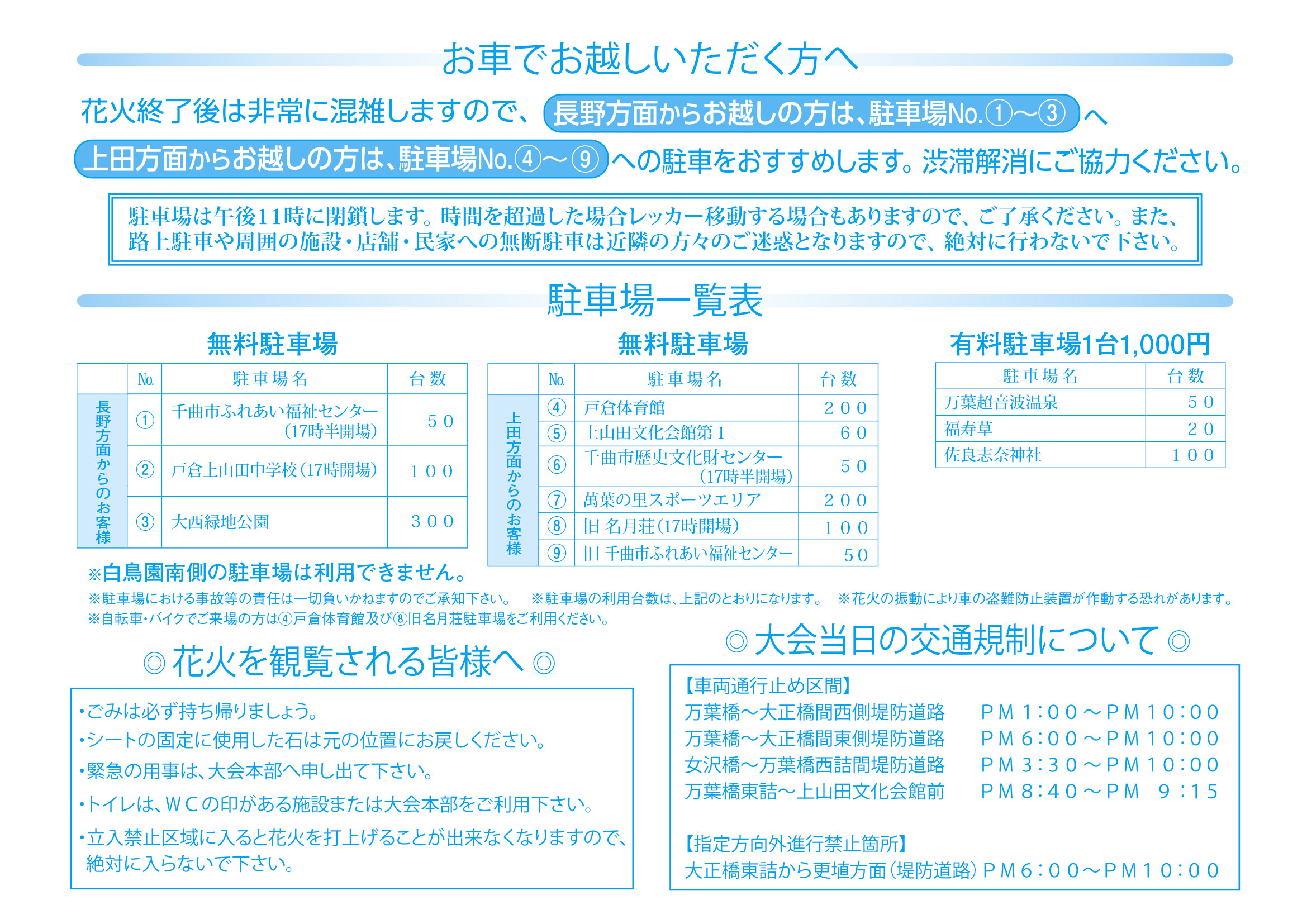 駐車場マップ